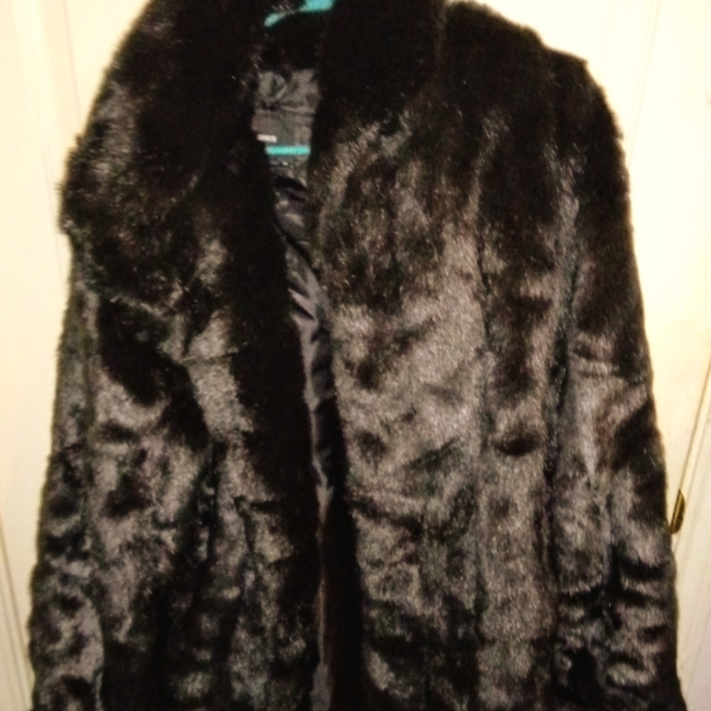 Dennis Basso Faux Fur Women's Coat